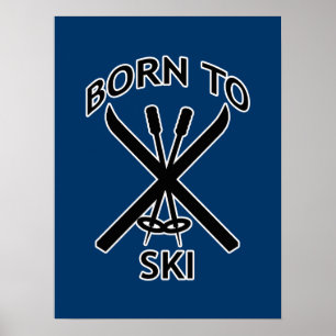 Poster Né à Ski