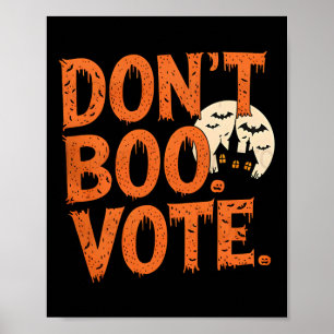 Poster Ne bougez pas de voter Costume d'Halloween Garçons