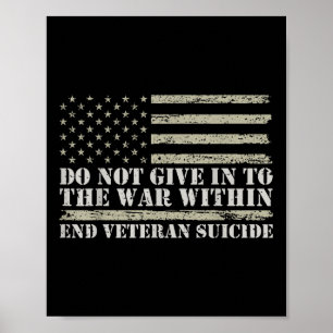 Poster Ne cédez Pas À La Guerre Au Sein Des Anciens Comba