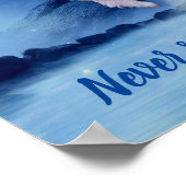 Poster Ne Cessez Jamais De Croire En Flying Unicorn Water (Coin)