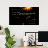 Poster Ne craignez pas (Bureau à domicile)