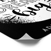 Poster Ne Craignez Pas De Rêver Gros - Encouragement CITA (Coin)