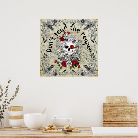 Poster Ne craignez pas la Faucheuse (Cuisine)