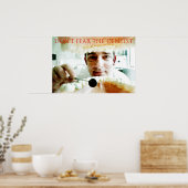 Poster ne craignez pas le dentiste (Cuisine)