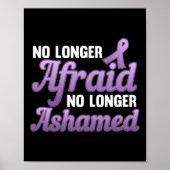 Poster Ne Craignez Plus La Violence Domestique Honte (Devant)