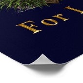 Poster Ne crains pas Ésaïe 41:10 (Coin)