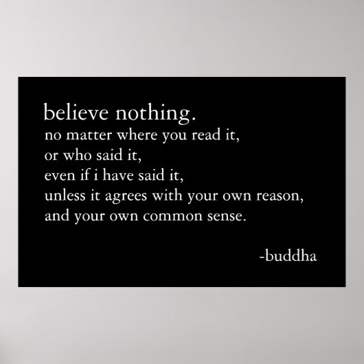 Poster Ne croyez rien (Devant)