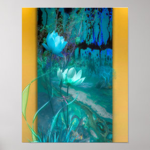 Poster Né de la libellule