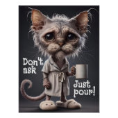 Poster Ne demande pas, juste pour ! (Devant)