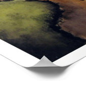 POSTER "NE DESCENDEZ PAS À VOODOO TOWN #10" (Coin)