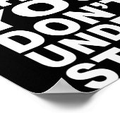 Poster Ne déteste pas ce que tu ne comprends pas (Coin)