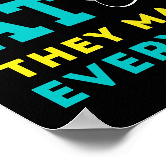 Poster Ne faites jamais confiance à un Atom, ils font tou (Coin)