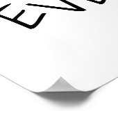 Poster Ne faites jamais confiance à un atome (Coin)