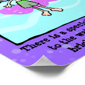 Poster Ne faites pas de PEE dans la piscine ! La honte es (Coin)