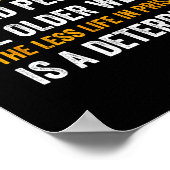 Poster Ne faites pas fuir les plus âgés (Coin)