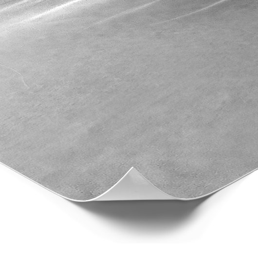 Poster Né fatigué kitty (Coin)