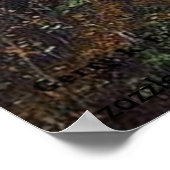 POSTER NE GÂCHEZ PAS VOTRE TEMPS EN REGARDANT L'AFFICHAGE (Coin)