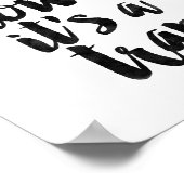 Poster Ne grandissez pas C'est un piège (Coin)