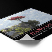 Poster Ne jamais abandonner (Coin)