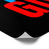 Poster Ne jamais abandonner la motivation du basket-ball (Coin)