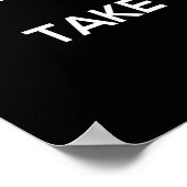 Poster ne jamais abandonner parce que les grandes choses  (Coin)