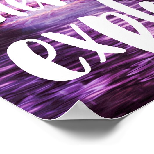 Poster Ne jamais cesser d'explorer (Coin)