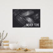 Poster Ne jamais empiler (Cuisine)