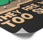 Poster Ne Jamais Faire Confiance Aux Plaques Tectoniques  (Coin)