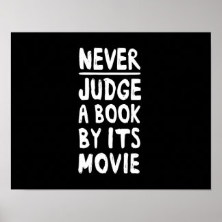 Poster Ne jamais juger un livre par son film