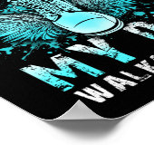 Poster Ne jamais marcher seul Mon père marche avec moi (Coin)