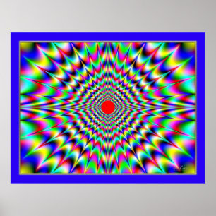 Poster Ne jamais mettre fin à l'illusion d'optique solai