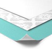 Poster Ne jamais renoncer aux citations motivationnelles  (Coin)