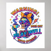 Poster Ne Joue Pas Bien... (Devant)