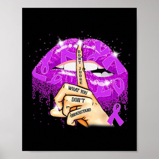 Poster Ne jugez pas ce que vous ne comprenez pas Fibromya (Devant)