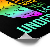 Poster Ne jugez pas ce que vous ne comprenez pas la santé (Coin)