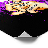 Poster Ne jugez pas ce que vous ne comprenez pas la surdo (Coin)