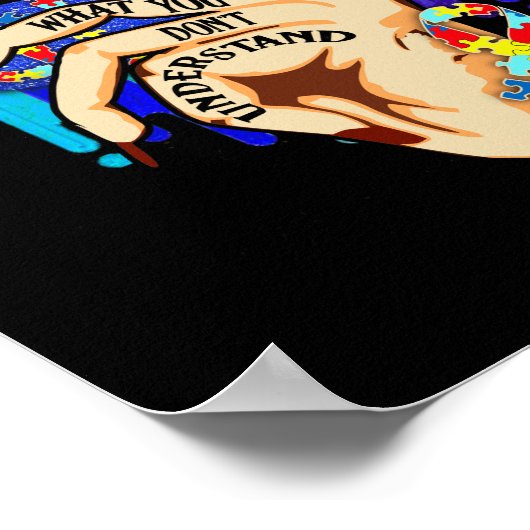 Poster Ne jugez pas ce que vous ne comprenez pas les lèvr (Coin)