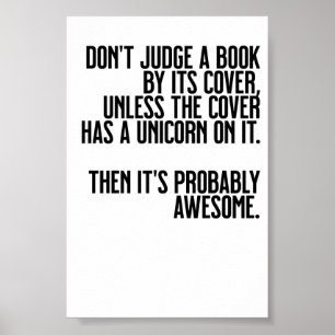 Poster Ne jugez pas un livre