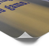 Poster Ne laissez jamais la peur (Coin)