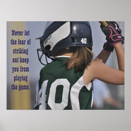 Poster Ne laissez jamais la peur (Devant)