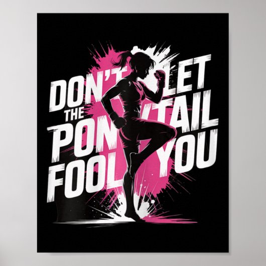 Poster Ne laissez pas la queue de cheval vous tromper Com (Devant)