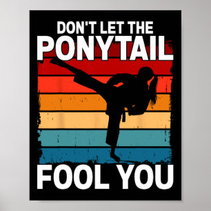 Poster Ne laissez pas la queue de cheval vous tromper Fil