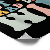 Poster Ne Laissez Pas Les Durs Jours Gagner La Motivation (Coin)