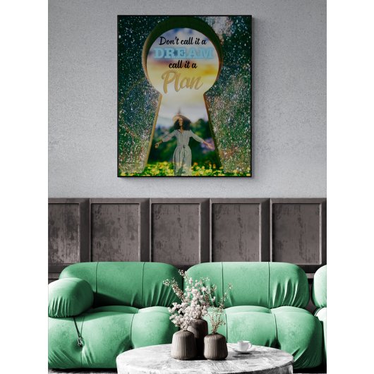 Poster Ne l'appelez pas un rêve, appelez-le un plan