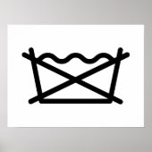 POSTER NE LAVEZ PAS ! (Devant)