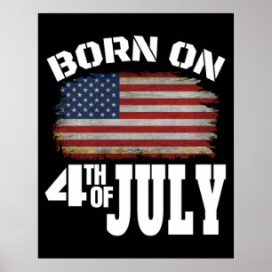 POSTER NÉ LE 4 JUILLET