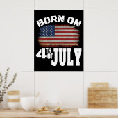 POSTER NÉ LE 4 JUILLET (Cuisine)
