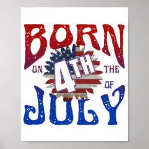 POSTER NÉ LE 4 JUILLET