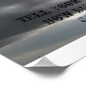 Poster Ne le dis pas à Dieu... (Coin)