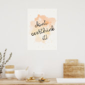 Poster Ne l'oublie pas (Cuisine)